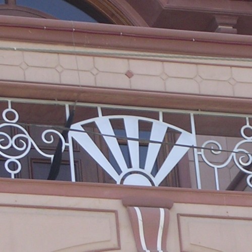 Balcony bondry railings